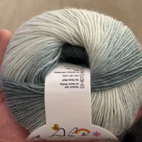 Wool Ball of yarn, gradient color & elastic & DIY [