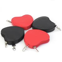 Coin Purse, PU Leather, Heart, portable & dustproof & for woman 