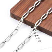 Stainless Steel Chain Jewelry, 304 Stainless Steel, DIY, original color, 6.5mm 