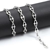Stainless Steel Chain Jewelry, 304 Stainless Steel, DIY, original color 