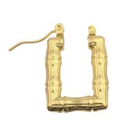 Brass Drop Earring, gold color plated, fashion jewelry & for woman, golden, nickel, lead & cadmium free 