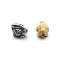 Perles intercalaires en argent , Argent sterling 925, lapin, Placage, DIY, plus de couleurs à choisir Environ 2.2mm, Vendu par PC