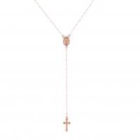 Zinc Alloy Necklace, plated, fashion jewelry & for woman Approx 42 cm [