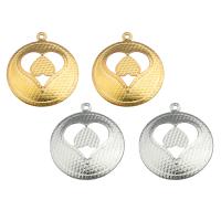 Brass Jewelry Pendants, plated, DIY & for woman Approx 1mm 