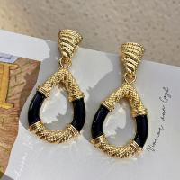 Zinc Alloy Drop Earring, fashion jewelry & for woman, 55mm 