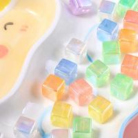 Miracle Acrylic Beads, Square, DIY Approx 3mm 
