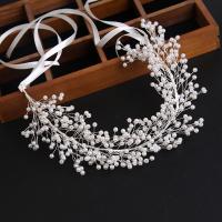 Rhombus Fimo Perlen, Messing, mit Kunststoff Perlen, Modeschmuck & für Frau, keine, 320x70mm, verkauft von PC[