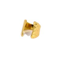 Anillos de Acero Inoxidable, acero inoxidable 304, chapado en oro de 18 K, ajustable & para mujer, Vendido por UD