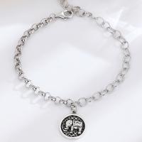 925 Sterling Silver Bracelet, polished, fashion jewelry & for woman, 13mm Approx 7.87 Inch 
