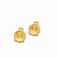 Brass Jewelry Pendants, Ghost, polished, Corrosion-Resistant & fashion jewelry & DIY, original color [