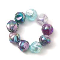 Miracle Acrylic Beads, DIY, mixed colors, 15mm Approx 2.7mm [