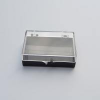 Boîte de rangement, polystyrène, rectangle, Anti-poussière & transparent Vendu par PC