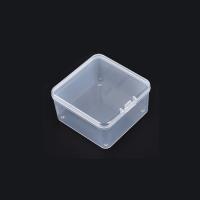 Ящик для хранения, Полипропилен(PP), Квадратная форма, Пылезащитный & прозрачный & разный размер для выбора, продается PC