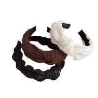 Hair Bands, Cloth, with Resin, fashion jewelry 