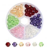 Perles de verre mixte, Des billes de verre, bijoux de mode & DIY, couleurs mélangées, protéger l'environnement, sans nickel, plomb et cadmium Environ 1.2mm îte, Vendu par boîte