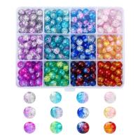 Mixed Glass Bead, Glass Beads, fashion jewelry & DIY, mixed colors, nickel, lead & cadmium free, 8mm [