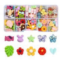 Resin DIY Jewelry Set, with Polymer Clay, fashion jewelry, mixed colors, nickel, lead & cadmium free 