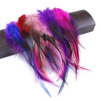 decoración de plumas, Pluma de Gallina, Joyería & Bricolaje, más colores para la opción, libre de níquel, plomo & cadmio, 10-15cm, Vendido por UD