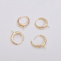 Brass Lever Back Earring Component, high quality plated, hypo allergic & DIY 15mm,0.8mm 