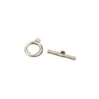Brass Toggle Clasp, gold color plated, 2 pieces & DIY  