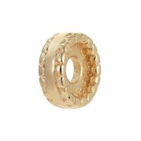 Brass Spacer Beads, gold color plated, DIY golden [
