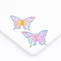 Латунные Подвески в форме животного, Латунь, бабочка, ювелирные изделия моды & DIY, разноцветный продается PC