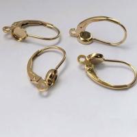 Gold Filled Earring Clip Component, 14K gold-filled, DIY 