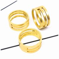 Brass Finger Ring, anoint, fashion jewelry & high quality plated, golden, 19*9mm, Inner Approx 17mm 