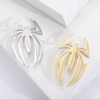 Zinc Alloy Jewelry Brooch, Spider, plated, fashion jewelry & for woman 