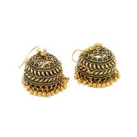 Zinc Alloy Drop Earring, plated, fashion jewelry, antique gold color 