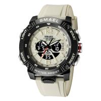 Men Wrist Watch, TPU, with 304 Stainless Steel & Acrylic, Life water resistant & japanese movement & for man & luminated 22mm mm 