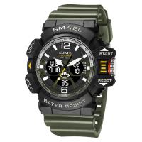 Men Wrist Watch, TPU, with 304 Stainless Steel & Acrylic, Life water resistant & japanese movement & for man & luminated 22mm mm [