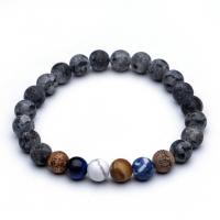 Gemstone Bracelets, Labradorite, with Gemstone, fashion jewelry & for woman, 9mm cm 