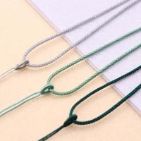Collar de cuerda, Polipropileno Nylon, hecho a mano, Joyería & Bricolaje, más colores para la opción, 2mm, longitud:aproximado 13.78 Inch, Vendido por Sarta