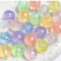 Perle acrylique, Rond, DIY, plus de couleurs à choisir, 16mm Environ 1.8mm Vendu par sac