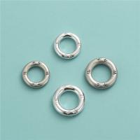 Sterling Silber Linking Ring, 925 Sterling Silber, plattiert, DIY & verschiedene Größen vorhanden, keine, verkauft von PC[