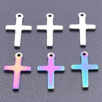 Нержавеющая сталь крест подвески, Нержавеющая сталь 304, Kресты, вакуумное ионное покрытие, DIY, Много цветов для выбора продается PC