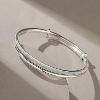 Fashion Zinc Alloy Bangle, Adjustable & fashion jewelry & for woman, Inner Approx 55mm [