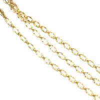 Медно-золото цепочки, 14K позолоченный, DIY, 10mm, продается м
