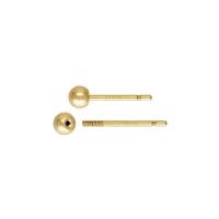 Gold Filled Earring Stud Component, 14K gold-filled, DIY [