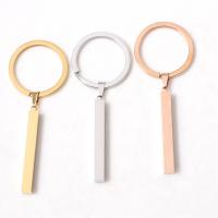 Stainless Steel Key Chain, 304 Stainless Steel, DIY 5*40mm,30mm 