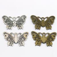 Zinc Alloy Animal Pendants, Butterfly, plated, Corrosion-Resistant & DIY & hollow [