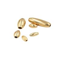 Doublé or perle d'entretoise, 14K rempli d’or, DIY & styles différents pour le choix, Vendu par PC