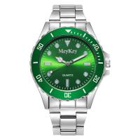 Bracelets de montre pour femmes, verre, avec Acier inoxydable 304 & alliage de zinc, bijoux de mode, plus de couleurs à choisir Vendu par PC