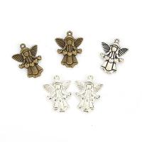 Character Shaped Zinc Alloy Pendants, Angel, plated, vintage & DIY Approx 