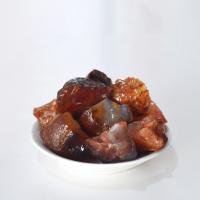 Red Agate Minerals Specimen, Nuggets mixed colors 
