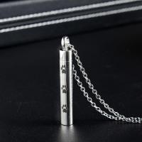 Titanium Steel Jewelry Necklace, with 1.97inch extender chain, polished, fashion jewelry & Unisex Approx 17.72 Inch [