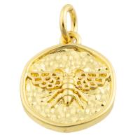 Brass Jewelry Pendants, gold color plated, fashion jewelry & DIY 
