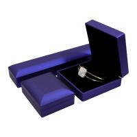 Jewelry Gift Box, Velveteen, with Plastic, dustproof & with LED light [