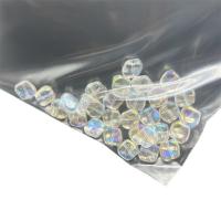 Los granos de cristal plateado, Vidrio, chapado, Bricolaje & diferentes estilos para la opción, Vendido por UD